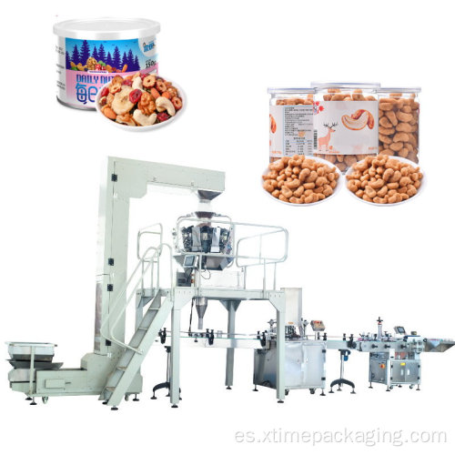 Máquina automática de embalaje de nueces de anacardo / piatacho / piñones